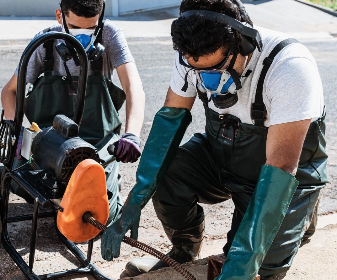 Técnicos Trabalhando